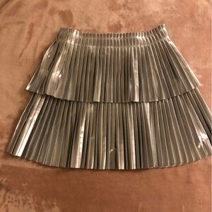 Silver Endless Rose Skirt